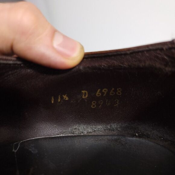 Allen Edmonds Belmont Leather Split Toe Dress Shoes 11.5 Old Money Quiet Luxury - Picture 7 of 10